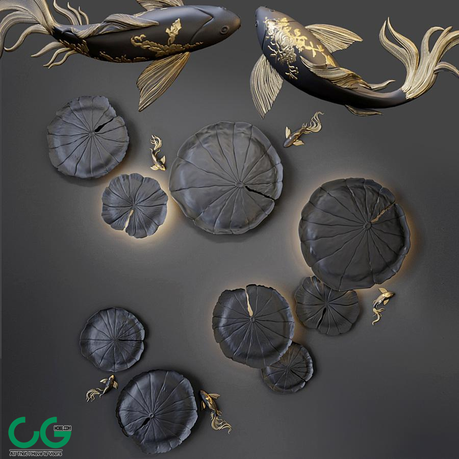 Wall decor - Water Lily